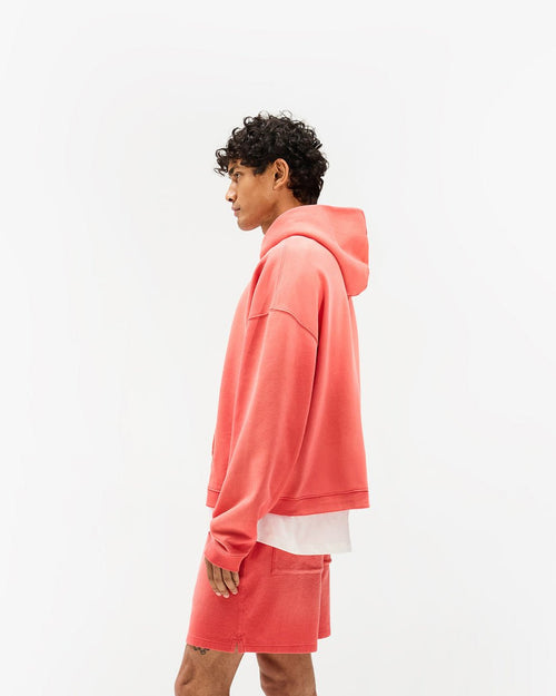 Vermilion Nylon Track Pants '26 – Hoodie in Red | Eido Official