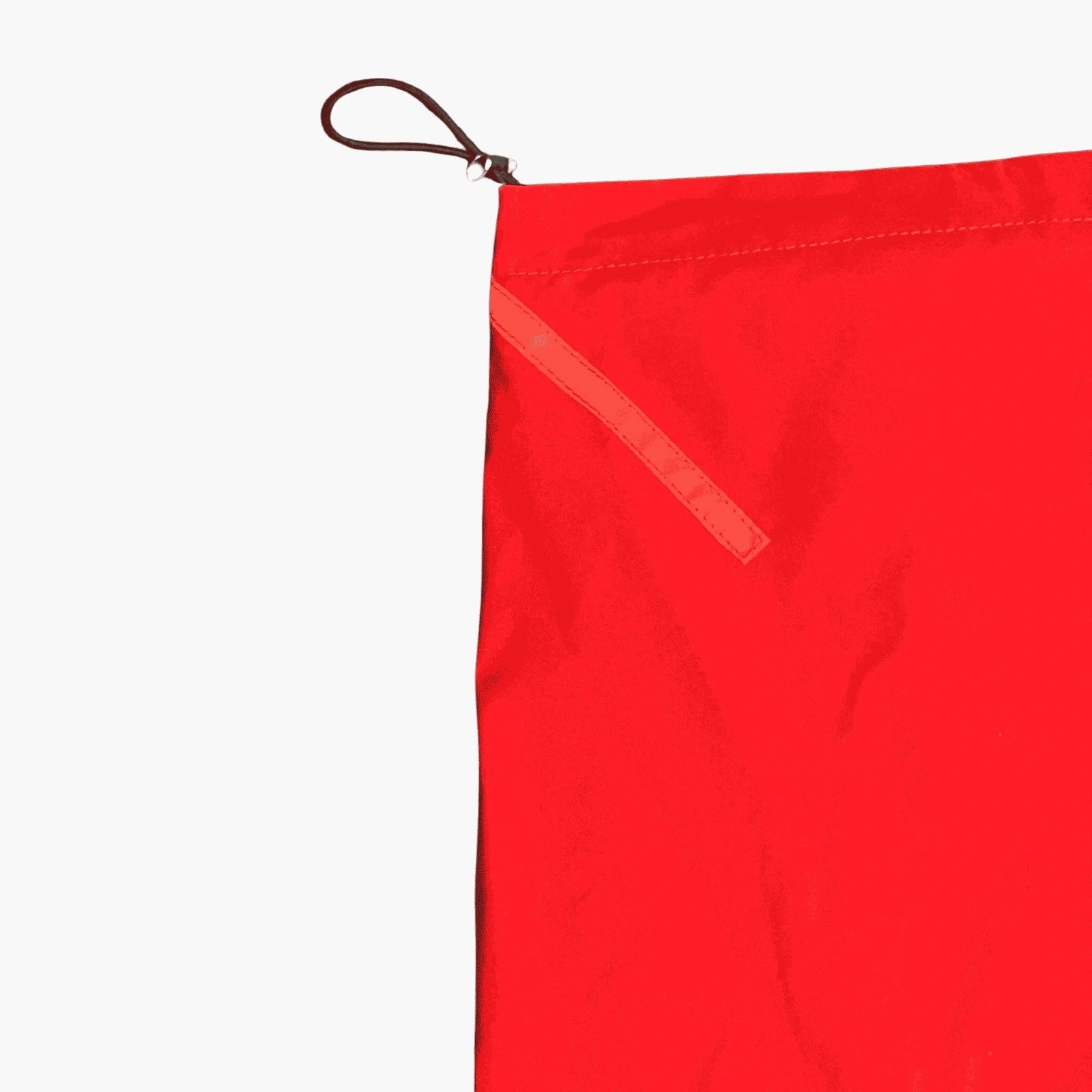 Vermilion Nylon Track Pants '26 – Hoodie in Red | Eido Official